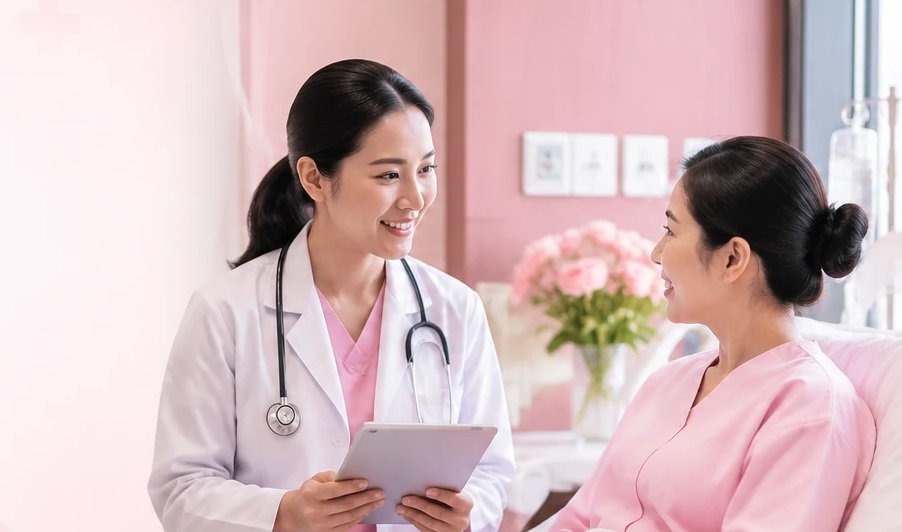 Post-gynecological surgery care